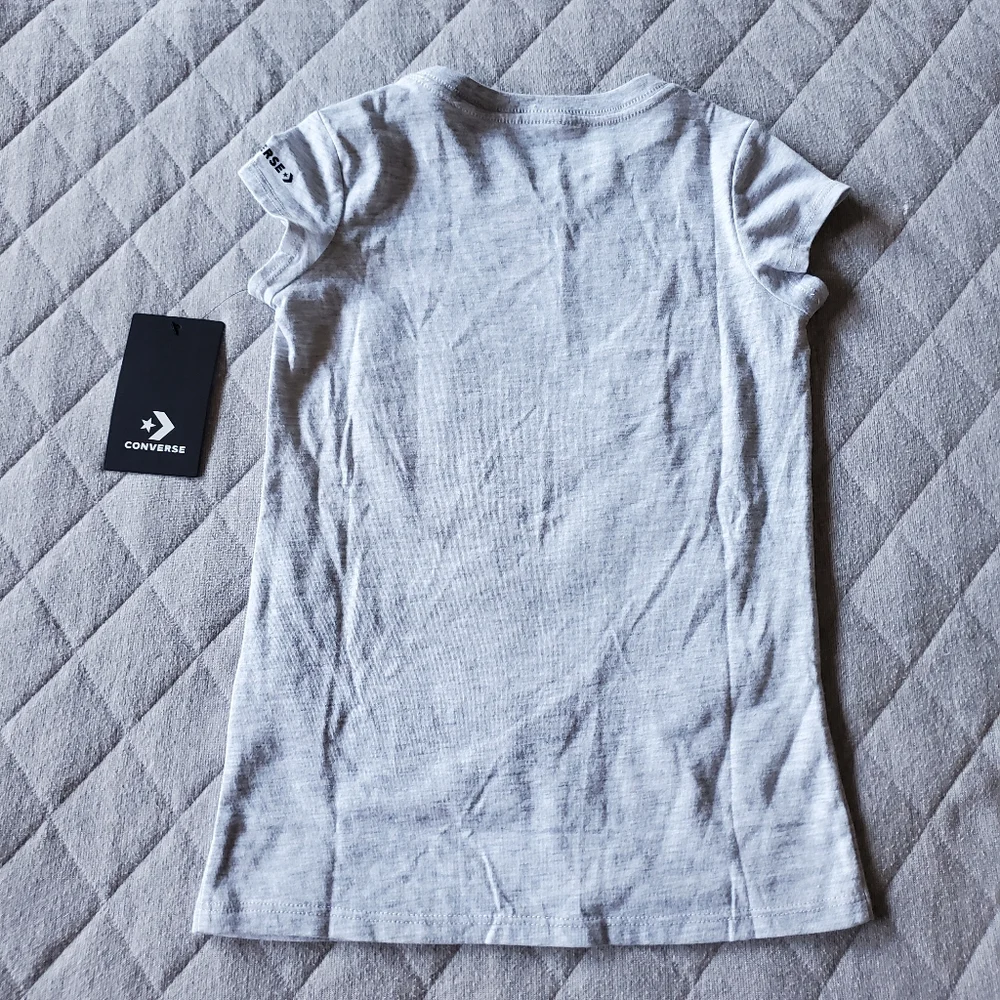 ⭐ 4/$20 Converse‎ Girls T-shirt Small NWT